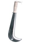 Serpe italienne avec manche en cuir