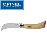 Serpette fermante - opinel n� 8 - lame inox - outil de jardinage - manche en h�tre verni