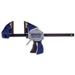 Serre - joints / ecarteurs rapide irwin xp 150 mm - deux patins doux - serrage rapide ajustable � la ...
