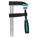 Serre - joint  vis wolfcraft sc 80 - 300 - noir gris et vert - crantage de la tige - mtal et plastique ...