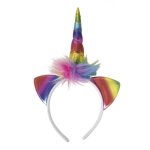 Serre - tte - ptit clown - licorne - multicolore - taille unique - adulte