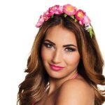 Serre - tte - bolland - lotus rose - adulte - fleurs rose