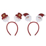 Serre - t�te p�re no�l - ptit clown - mod�le al�atoire - rouge et blanc - adulte - garantie 2 ans