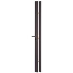 Serrure r�versible 3 points lat�raux tribando thirard - marron - 2250 mm max - 73072