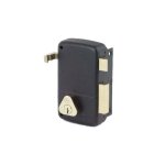 Serrure en applique - cisa jpm - tirage - cylindre 50 - axe 45mm - droite