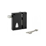 Thirard - serrure verticale en applique 6 gorges  tirage pour entre droite axe 45mm carr 7mm 75x130mm ...