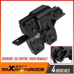 Serrure de coffre hayon pour renault clio 3 scenic 2 8200076240 8200947699 12v