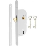 Serrure encastrable � mentonnet p�ne dormant thirard - pour porte coulissante en acier