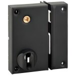 Serrure grille portail verticale pour cylindre profil europ�en 75x130mm thirard (gauche) - thirard