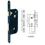 Serrure � larder monopoint - jpm - multibat 000260 - 01 - 1x - axe 40 mm - entraxe 70 mm - t�ti�re 230x20 ...
