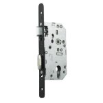 Serrure � larder d450 cl� i axe 50mm bout carr� finition noir sans g�che - vachette - 22701000
