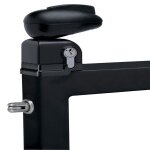 Serrure de piscine twist 40 finition noir - locinox - twist409005vca