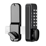Serrure de porte en acier inoxydable - yyv - sans clé - a code - en applique - niveau de sécurité 6 Serrure de porte en acier inoxydable - yyv - sans clé - a code - en applique - niveau de sécurité 6