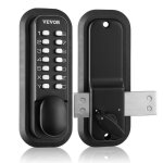 Serrure de porte mcanique - vevor - serrure de porte mcanique verrou  code sans cl clavier  14 touchespou ...