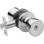 Serrure tubulaire 3500 / 60 - 70 tesa cylindre extérieur bouton intérieur - chromé mat - axe 70 mm - ... Serrure tubulaire 3500 / 60 - 70 tesa cylindre extérieur bouton intérieur - chromé mat - axe 70 mm - ...