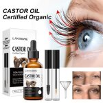 Serum cils avec huile de ricin - mioloe - croissance des cils et sourcils - 100% naturelle