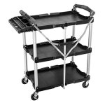 Servante datelier 3 plateau pliable capacité 75kg neo 84 - 404 Servante datelier 3 plateau pliable capacité 75kg neo 84 - 404