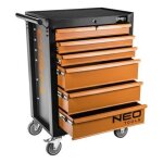 Servante datelier - neo tools - 84 - 221 - 6 tiroirs - acier - capacit 280 kg