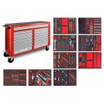 Servante datelier complte large xl 514 outils mw tools mwe512g4