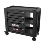 Servante datelier - vide - 7 tiroirs - ks tools - 823. 0017f - noir - one by one avec étagère - charge ... Servante datelier - vide - 7 tiroirs - ks tools - 823. 0017f - noir - one by one avec étagère - charge ...