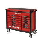 Servante - ks tools - ultimate - rouge - 13 tiroirs - mtal mousse