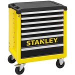 Servante dtelier - vide - 7 tiroirs - stanley - noir et jaune