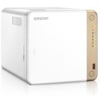 Serveur de stockage (nas) - qnap - ts - 462 - 2g - multimdia dual - core intel 25gbe - 2x m. 2 2280 ...