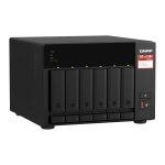 Serveur de stockage (nas) - qnap - ts - 673a - 8g - processeur amd ryzen quad - core 25gbe