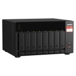 Serveur de stockage (nas) - qnap - ts - 873a - 8g - 25gbe amd ryzen quad - core