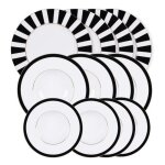 Service dassiettes 12 pices ardec - table passion