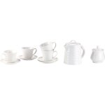 Service  th en cramique - rosenstein & sohne - wsk - blanc - vintage - 6 pices