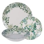 Service de vaisselles 12 pices natura - table passion