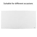Serviette de bain - surenhap - microfibre - multifonctionnelle - douce - absorbante