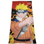 Serviette de plage naruto - couleur:rouge taille:taille unique - rouge