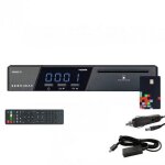 Servimat rcepteur tv satellite hd + carte tntsat v6 + cble 12v + dport ir 1. 80m
