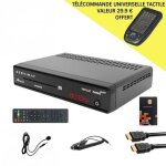Offre: servimat rcepteur satellite hd + carte tntsat v6 + cble hdmi + cble 12v + dport ir + tlcommande ...