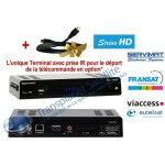 Rcepteur tnt - servimat - sirius iii hd - hdmi offert - tuner amlior - design moderne