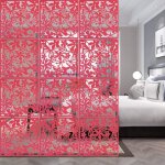 Set de 12 cloison de sparation  salle panneaux suspendre rideau sparateur de pices pour mur paravent ...