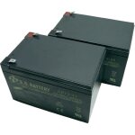 Set de 2 batteries de remplacement pour tondeuse robomow city 110 mrk5001a - 24 ah - batterie