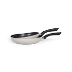 Set de 2 poêles aspect pierre - livoo - men124gr - revêtement antiadhésif - Ø 24 et 28 cm - manche silicone ... Set de 2 poêles aspect pierre - livoo - men124gr - revêtement antiadhésif - Ø 24 et 28 cm - manche silicone ...