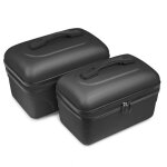 Set de 2 vanity cases 918l et 1449l - pack de vanity rigide kinston (noir)