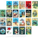 Set 22 cartes postales des couvertures des albums des aventures de tintin (fr) Set 22 cartes postales des couvertures des albums des aventures de tintin (fr)