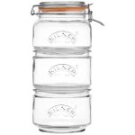 Set de 3 bocaux empilables kilner