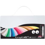 Graphit - set de 36 marqueurs graphit brush essential