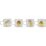 Tasses expresso - pokemon - set de 4 - verre - 100ml - compatible lave - vaisselle Tasses expresso - pokemon - set de 4 - verre - 100ml - compatible lave - vaisselle