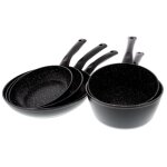 Set 5 pièces cuisson 3 poêles Ø 20 24 28 cm + 2 casseroles Ø 18 20 cm - pradel excellence - compatible ... Set 5 pièces cuisson 3 poêles Ø 20 24 28 cm + 2 casseroles Ø 18 20 cm - pradel excellence - compatible ...