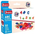 Set 50 aimants : lettres majuscules + chiffres + signes - accessoires tableau magnetique enfant - jeujura ...