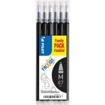 Recharges frixion ball - pilot - noir - roller - moyenne - rechargeable - effaable