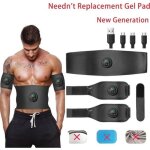 Appareil de stimulation musculaire - non spcifi - rechargeable usb - 6 modes - 15 intensits - cuir ...