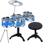 Set de batterie pour enfants (bleu)